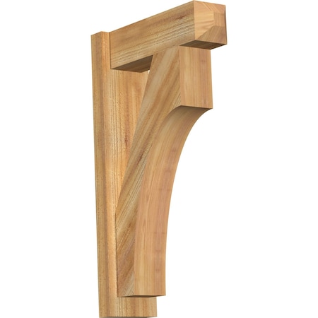 Ekena Millwork Westlake Rough Sawn Craftsman Outlooker, Western Red Cedar, 6"W x 18"D x 30"H OUT06X18X30WTL04RWR